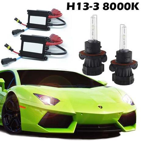 Kit Bi Xenon Carro 12V 35W H13-3 8000K - Conforme estoque disponível Menor preço em Kit Bi Xenon Carro 12V 35W H13-3 8000K - Conforme estoque disponível