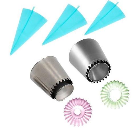 Kit Bico Russo Grande Para Suspiros com 3 mangas de Silicone - Planeta é ruim? Kit Bico Russo Grande Para Suspiros com 3 mangas de Silicone - Planeta é boa?