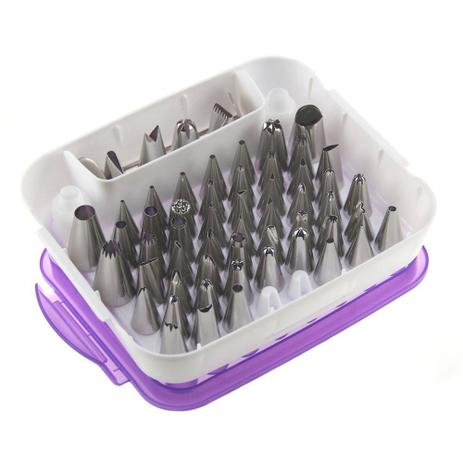 Menor preço em Kit Bicos De Confeitar Wilton 55 Peças para Confeiteiros Profissional