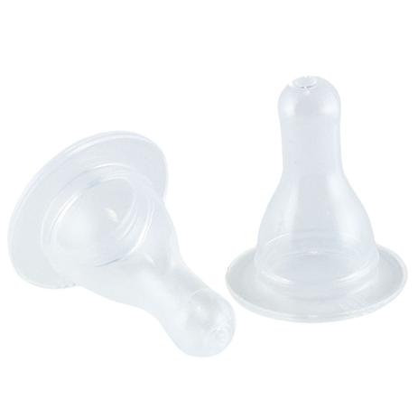 Kit Bicos de Silicone para Mamadeira Chuca Baby - 2 Peças Menor preço em Kit Bicos de Silicone para Mamadeira Chuca Baby - 2 Peças