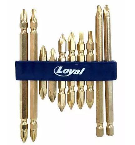 Kit Bits Para Parafusadeira Philips E Fenda 1/4 Crv 10 Peças - Loyal é boa?