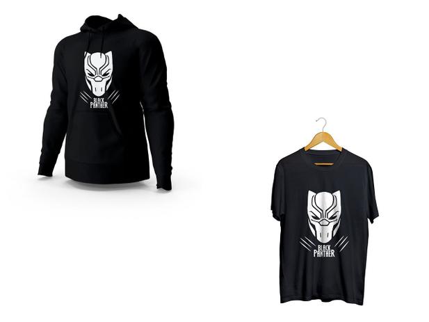 black panther camiseta