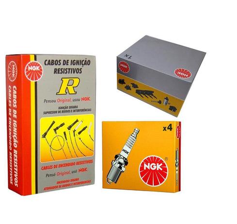 Kit bobina cabo e vela ignicao g power - fiat idea 1.4 2008 - kit00100 - Ngk Menor preço em Kit bobina cabo e vela ignicao g power - fiat idea 1.4 2008 - kit00100 - Ngk