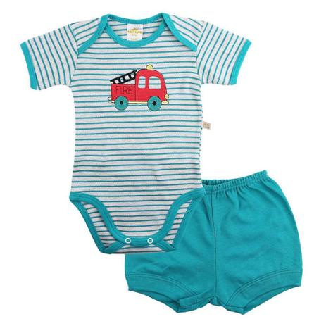 Kit Body e Short Suedine Bombeirinho Verde - Best Club - Best club baby Menor preço em Kit Body e Short Suedine Bombeirinho Verde - Best Club - Best club baby