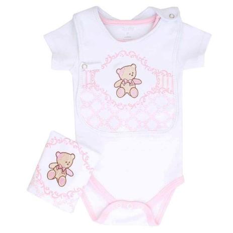 Kit Body + Pano de Ombro + Babador Classic Rosa Colibri é ruim? Kit Body + Pano de Ombro + Babador Classic Rosa Colibri é boa?