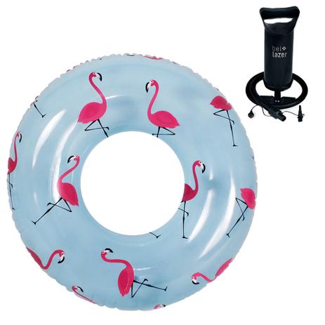 Kit Boia Inflável Especial Flamingo - 146900 + Bomba Manual120200- Belfix Menor preço em Kit Boia Inflável Especial Flamingo - 146900 + Bomba Manual120200- Belfix