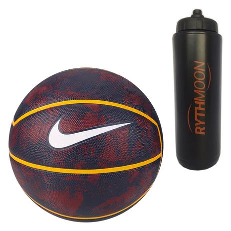 Kit Bola Basquete Nike LeBron Playground 4P Vermelho/Gold + Squeeze Automático 1lt - Rythmoon Menor preço em Kit Bola Basquete Nike LeBron Playground 4P Vermelho/Gold + Squeeze Automático 1lt - Rythmoon
