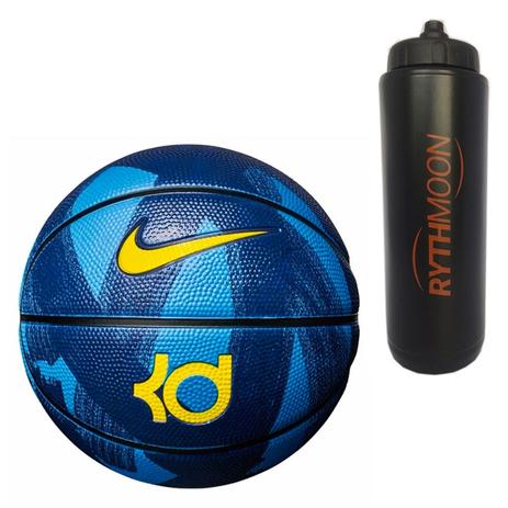 Kit Bola Basquete Nike LeBron Playground 8P Azul/Preto + Squeeze Automático 1lt - Rythmoon Menor preço em Kit Bola Basquete Nike LeBron Playground 8P Azul/Preto + Squeeze Automático 1lt - Rythmoon