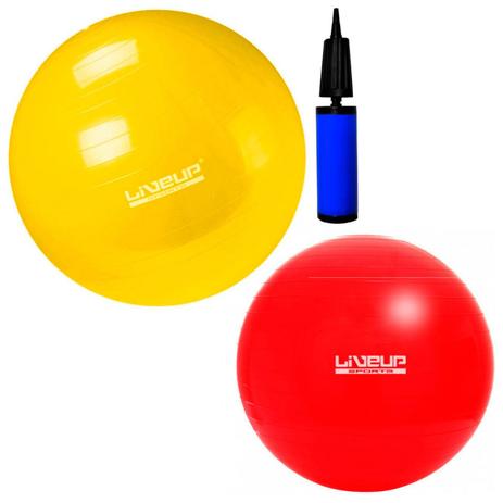 Kit Bola Suica 45cm + Bola Suica 75cm com Mini Bomba de Inflar Liveup Menor preço em Kit Bola Suica 45cm + Bola Suica 75cm com Mini Bomba de Inflar Liveup