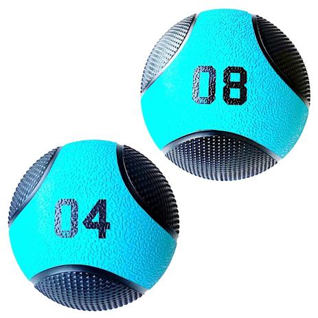 Kit Bolas de Peso Medicine Ball 4 Kg e 8 Kg Liveup PRO LP8110 Menor preço em Kit Bolas de Peso Medicine Ball 4 Kg e 8 Kg Liveup PRO LP8110