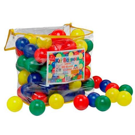 Kit Bolinha Pacote Com 100 - Braskit Menor preço em Kit Bolinha Pacote Com 100 - Braskit
