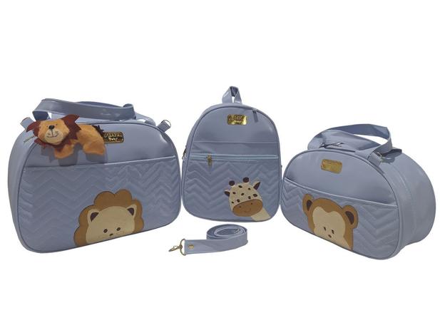 kit bolsa de bebê saída de maternidade mochila safari - Clara Baby Menor preço em kit bolsa de bebê saída de maternidade mochila safari - Clara Baby