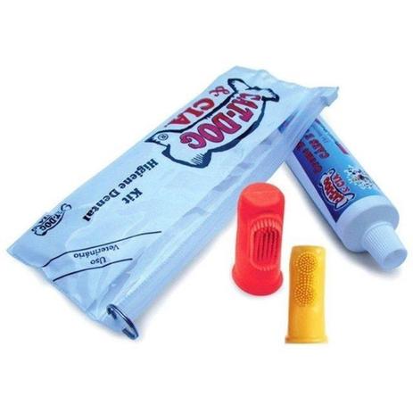Kit Bolsa de Higiene Bucal Dedeira e Creme Dental - Mf aquarium Menor preço em Kit Bolsa de Higiene Bucal Dedeira e Creme Dental - Mf aquarium