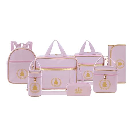 Kit Bolsa Maternidade Diamond Rosa Bebê Com Mochila Creche 7 Peças + Brinde - Evundile é boa?