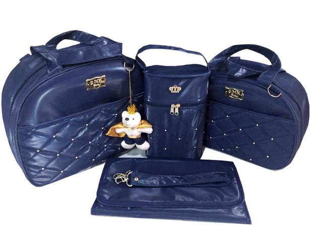 Kit Bolsa Saída Maternidade Bege Claro - MK BABY Menor preço em Kit Bolsa Saída Maternidade Bege Claro - MK BABY