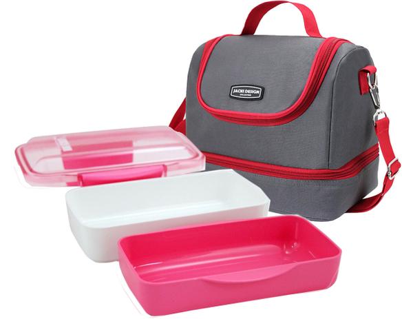 Kit Bolsa Térmica Urbano Com Pote Marmita Fitness CINZA-RS - Jacki design Menor preço em Kit Bolsa Térmica Urbano Com Pote Marmita Fitness CINZA-RS - Jacki design