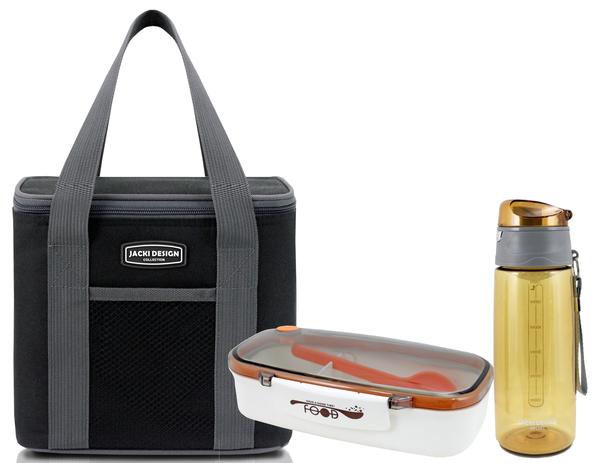 Kit Bolsa Térmica Urbano Marmita E Garrafa - Jacki Design Menor preço em Kit Bolsa Térmica Urbano Marmita E Garrafa - Jacki Design