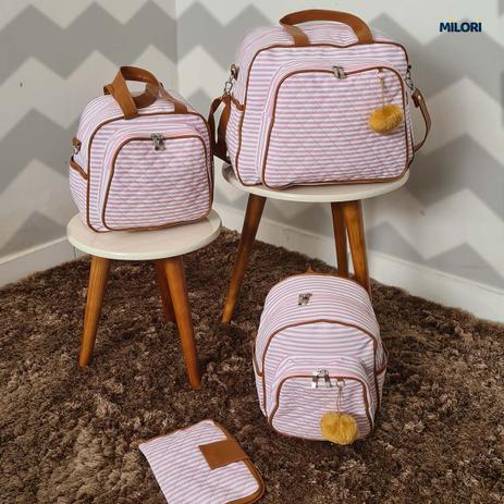 Kit Bolsas de Maternidade Menina e Menino Luxo Super Premium Material Alto Padrão Térmico Impermeável - Milori Baby Menor preço em Kit Bolsas de Maternidade Menina e Menino Luxo Super Premium Material Alto Padrão Térmico Impermeável - Milori Baby