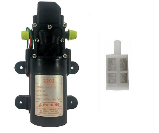 Kit Bomba Diafragma 12v 100psi e Filtro De Sucção - Superagri Menor preço em Kit Bomba Diafragma 12v 100psi e Filtro De Sucção - Superagri