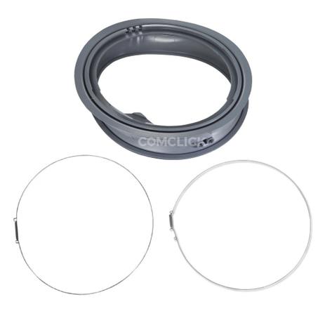 KIT Borracha da Porta + Anel Frontal e Trasiero Lavadora e Lava e Seca LG WD-1403FD, WD-1403RD Menor preço em KIT Borracha da Porta + Anel Frontal e Trasiero Lavadora e Lava e Seca LG WD-1403FD, WD-1403RD