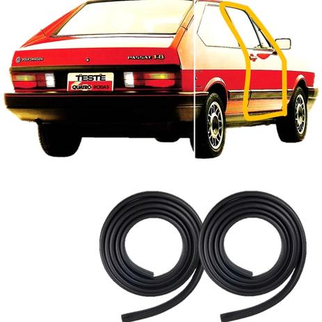 Kit Borrachas de Vedação das 2 Portas Passat - Komandant parts Menor preço em Kit Borrachas de Vedação das 2 Portas Passat - Komandant parts