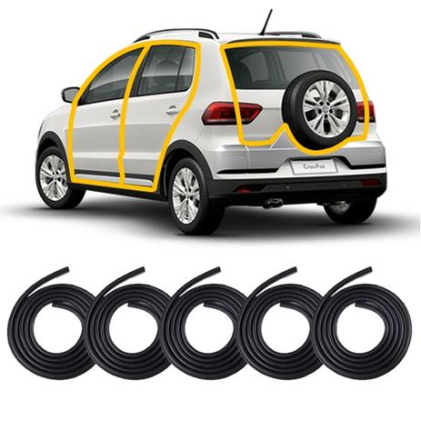 Kit Borrachas Vedação 4 Portas e Porta Malas Fox Spacefox Crossfox - Komandant parts é boa?