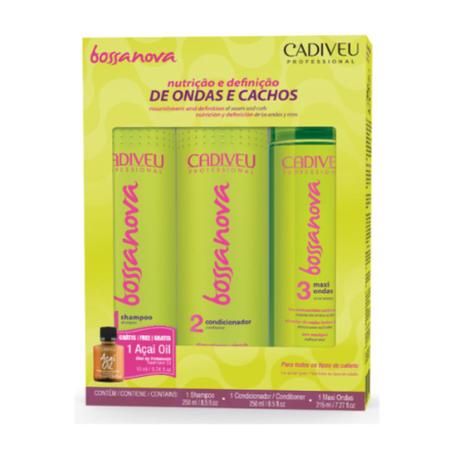 Kit Bossa Nova Cadiveu Menor preço em Kit Bossa Nova Cadiveu