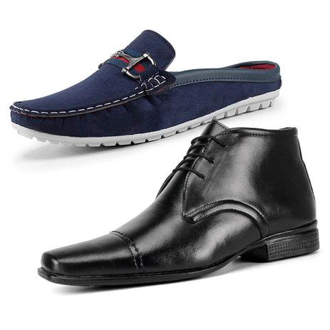 Kit Bota Social Masculina com Mocassim Mule Social - La Faire - Bota  Masculina - Magazine Luiza