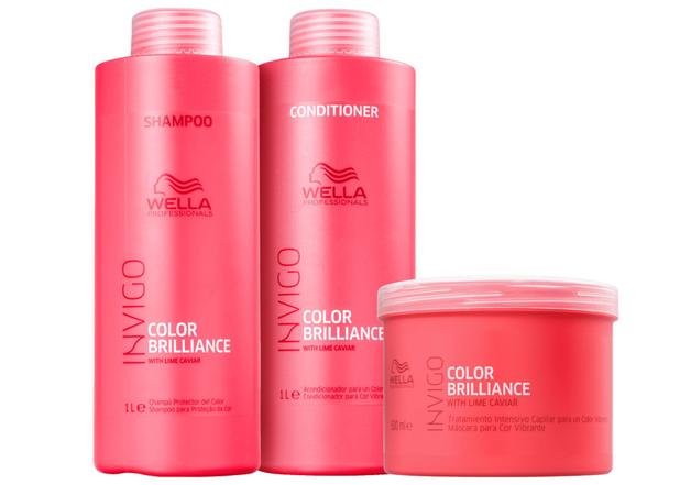 Kit Brilliance Shampoo, Condicionador e Máscara - Wella - Wella Professionals é ruim? Kit Brilliance Shampoo, Condicionador e Máscara - Wella - Wella Professionals é boa?
