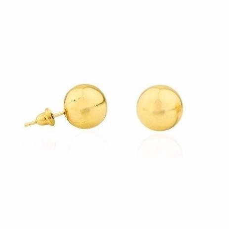 Kit Brincos Bola Ouro 18k 9mm e 7mm - Dr joias Menor preço em Kit Brincos Bola Ouro 18k 9mm e 7mm - Dr joias