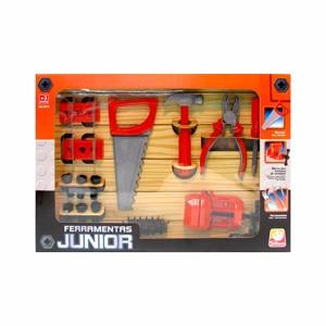 Kit Brinquedo Ferramentas Junior 19pcs 8010 Silmar Menor preço em Kit Brinquedo Ferramentas Junior 19pcs 8010 Silmar