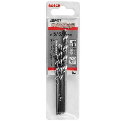 Kit Broca Impacto 5,6 e 8mm 2608590127 Bosch Menor preço em Kit Broca Impacto 5,6 e 8mm 2608590127 Bosch