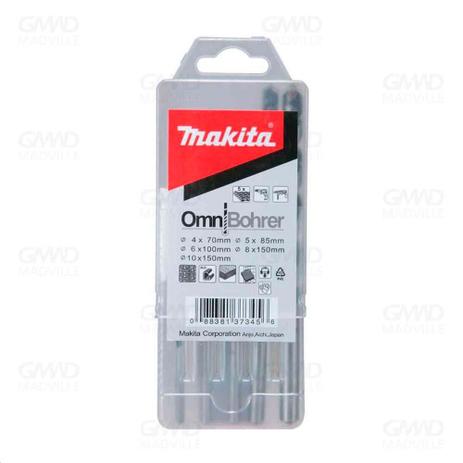 Kit Brocas Multi Materiais 4 a 10mm - 5 Peças - MAKITA Menor preço em Kit Brocas Multi Materiais 4 a 10mm - 5 Peças - MAKITA