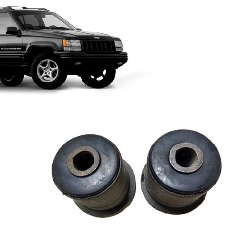 Kit Bucha Bandeja Superior Traseiro Jeep Grand Cherokee 4.0 1993 A 1998 K3184 52003636 3166 - Emg a.a. Menor preço em Kit Bucha Bandeja Superior Traseiro Jeep Grand Cherokee 4.0 1993 A 1998 K3184 52003636 3166 - Emg a.a.