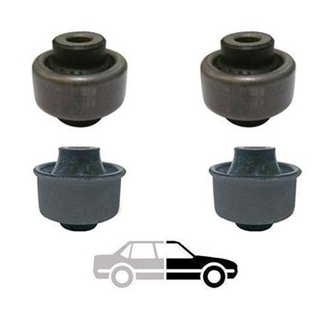 Kit bucha dianteira e traseira da bandeja dianteira - peugeot 206 2000 a 2012 - kit00239 - SAMPEL Menor preço em Kit bucha dianteira e traseira da bandeja dianteira - peugeot 206 2000 a 2012 - kit00239 - SAMPEL