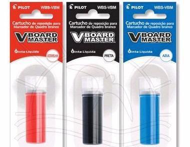 Kit C/03 Refil Tinta Pincel Quadro Branco Wbma Pilot Menor preço em Kit C/03 Refil Tinta Pincel Quadro Branco Wbma Pilot