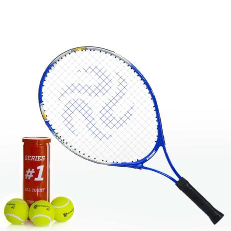 Kit c/ 1 Raquete de Tênis e 3 Bolas Premium AX Esportes é ruim? Kit c/ 1 Raquete de Tênis e 3 Bolas Premium AX Esportes é boa?