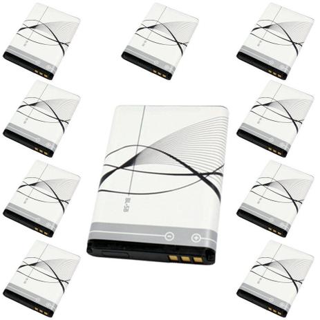 Kit C/ 10 Baterias Celular Multilaser POP PLUS Nokia N90 BL-5B BL5B AC159 Menor preço em Kit C/ 10 Baterias Celular Multilaser POP PLUS Nokia N90 BL-5B BL5B AC159