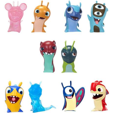 Kit C/10 Bonecos Slugterrâneo Slugterra Multikids BR470 Menor preço em Kit C/10 Bonecos Slugterrâneo Slugterra Multikids BR470