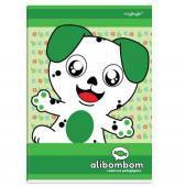 Kit c/ 10 Cadernos Ali Bom Bom Brochura 60 fls Verde - 44352 - Maxima cadernos Menor preço em Kit c/ 10 Cadernos Ali Bom Bom Brochura 60 fls Verde - 44352 - Maxima cadernos