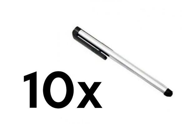 Kit c/ 10 Caneta Touch Screen P/ Telas Capacitivas - Prata - Oem Menor preço em Kit c/ 10 Caneta Touch Screen P/ Telas Capacitivas - Prata - Oem