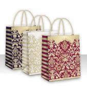 Kit c/ 10 Sacola de Papel M 26x19,5x9,5 Cm Sortido - 129952 - Cromus Menor preço em Kit c/ 10 Sacola de Papel M 26x19,5x9,5 Cm Sortido - 129952 - Cromus