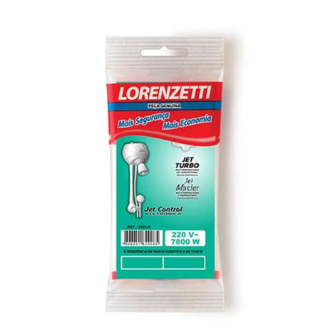 Kit C/ 10 Un. Resistencia Ducha Jet Turbo / master / control 220v 7.800w - Lorenzetti Menor preço em Kit C/ 10 Un. Resistencia Ducha Jet Turbo / master / control 220v 7.800w - Lorenzetti
