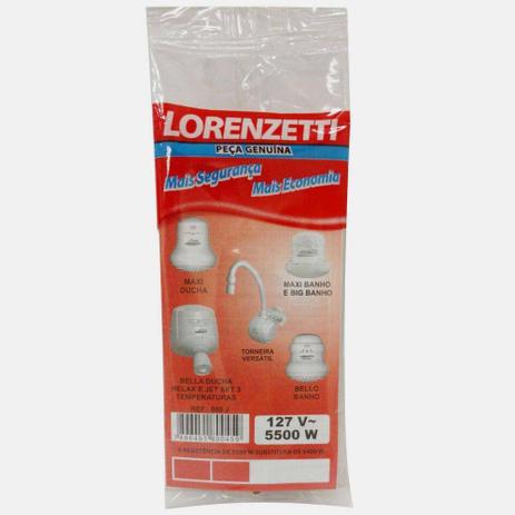 Kit C/ 10 Un. Resistencia P/ Ducha Maxi Ducha 127V 5.500W - Lorenzetti Menor preço em Kit C/ 10 Un. Resistencia P/ Ducha Maxi Ducha 127V 5.500W - Lorenzetti