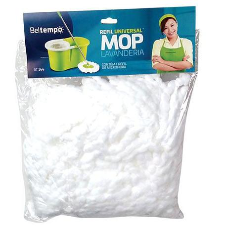 Kit c/ 10 unidades refil para esfregao mop - beltempo Menor preço em Kit c/ 10 unidades refil para esfregao mop - beltempo