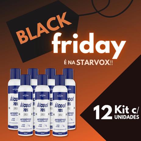 KIT C/ 12 UNIDADES - Álcool Spray Antisséptico 70 My Health 120g / 150ml Menor preço em KIT C/ 12 UNIDADES - Álcool Spray Antisséptico 70 My Health 120g / 150ml