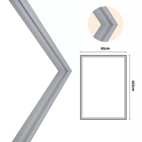 Kit C/ 2 Gaxeta Borracha Para Freezer Electrolux H300 Original Menor preço em Kit C/ 2 Gaxeta Borracha Para Freezer Electrolux H300 Original