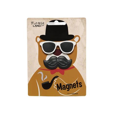 Kit C/ 2 Imã Ursinho De Bigode 2 Unidades - Maisaz é boa?
