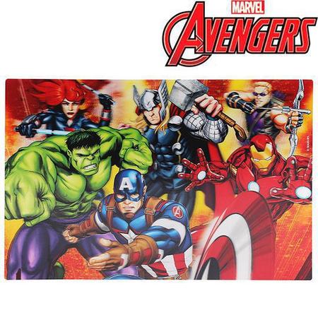 Kit c/ 2 Jogo Americano p/ Mesa Avengers 3D Marvel Os Vingadores - 133881 - Etilux Menor preço em Kit c/ 2 Jogo Americano p/ Mesa Avengers 3D Marvel Os Vingadores - 133881 - Etilux