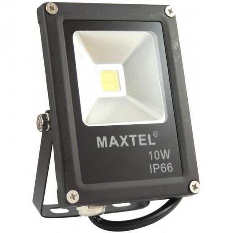 Kit c/ 2 Refletor Holofote de Led Maxtel 10w Branco Bivolt Menor preço em Kit c/ 2 Refletor Holofote de Led Maxtel 10w Branco Bivolt